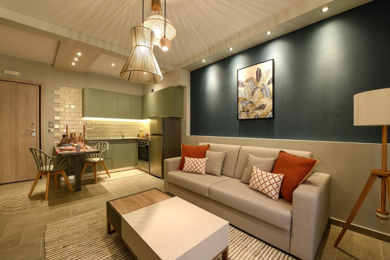 Sunny Luxury Suite Grey Kavála Kültér fotó