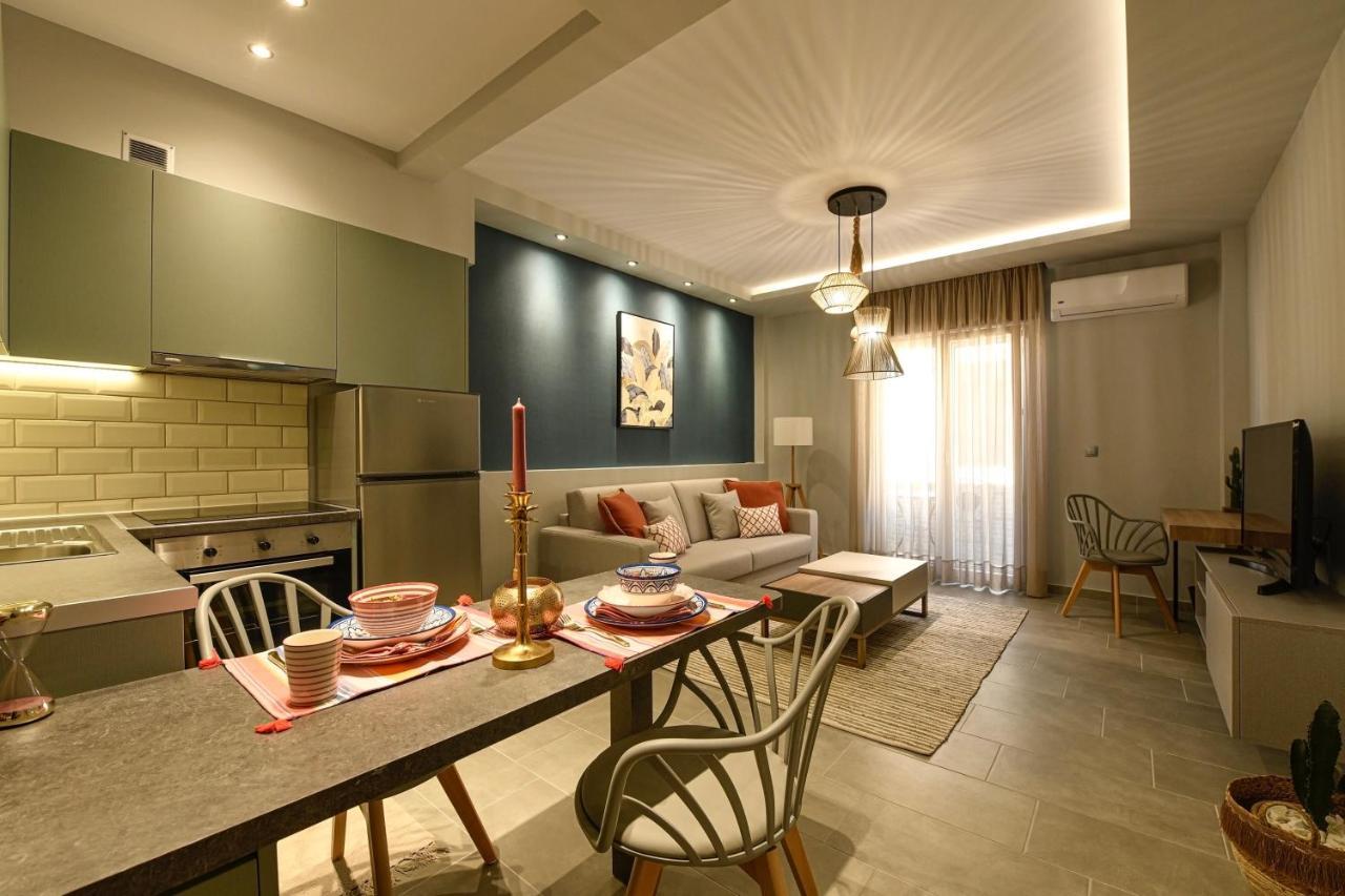 Sunny Luxury Suite Grey Kavála Kültér fotó